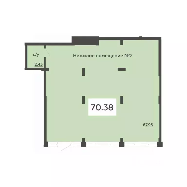 Помещение свободного назначения в Воронежская область, Воронеж ... - Фото 2