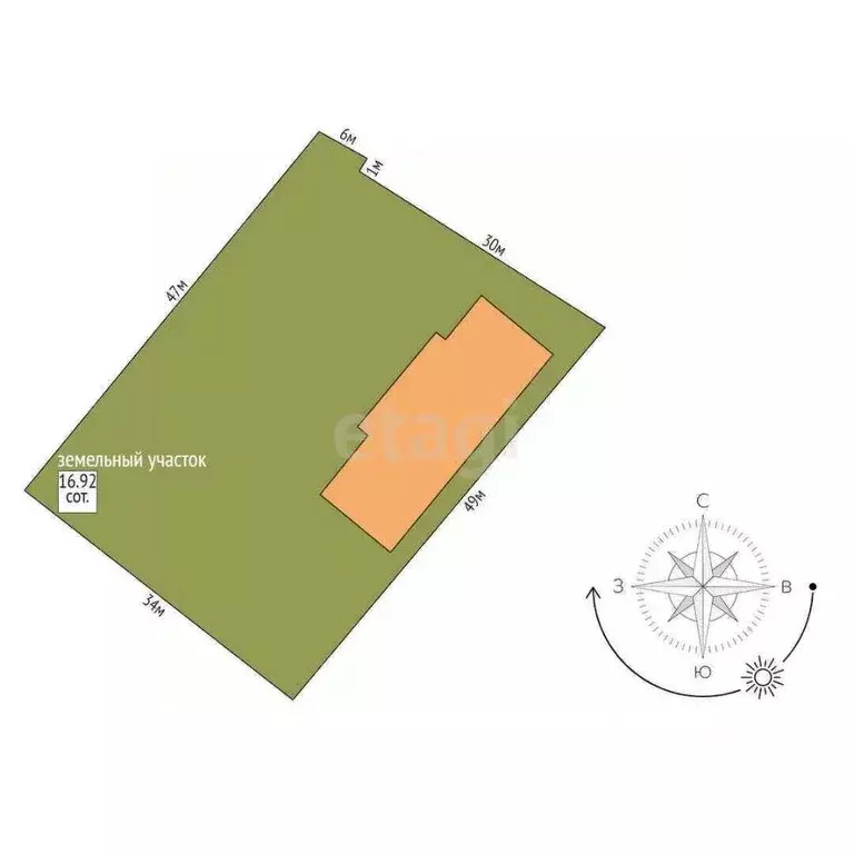 Дом в Саха (Якутия), Якутск ул. Окружная Дорога, 134/9Б (432 м) - Фото 2