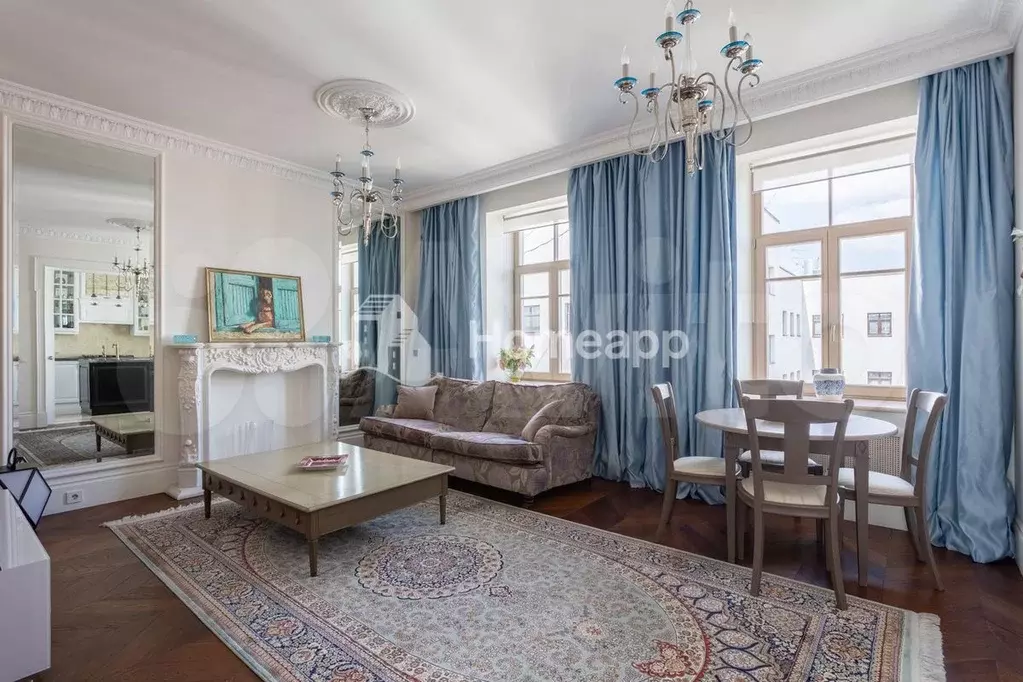 3-к. квартира, 95,2 м, 6/6 эт. - Фото 1