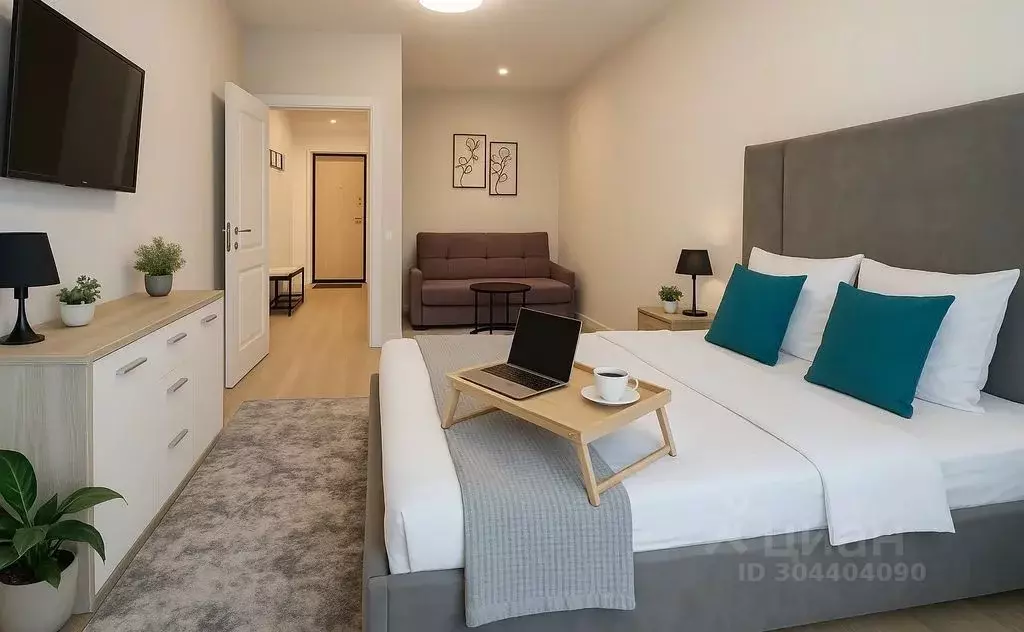 1-к кв. Татарстан, Казань Бухарская ул., 32к1 (50.0 м) - Фото 2