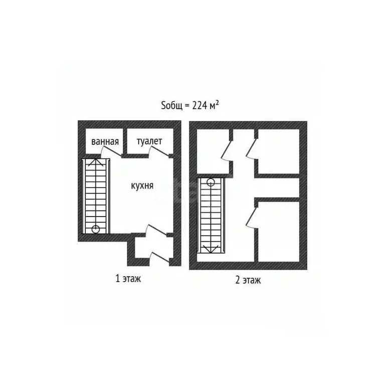 Дом в Брянская область, Клетня рп ул. Ленина (224 м) - Фото 1