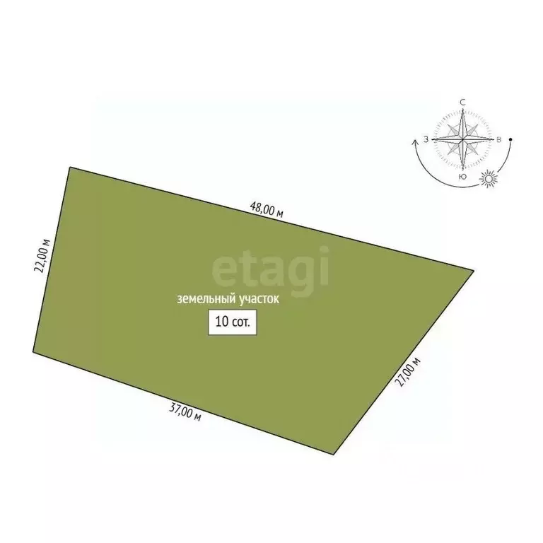 Участок в Амурская область, Благовещенский район, с. Чигири Восточная ... - Фото 1