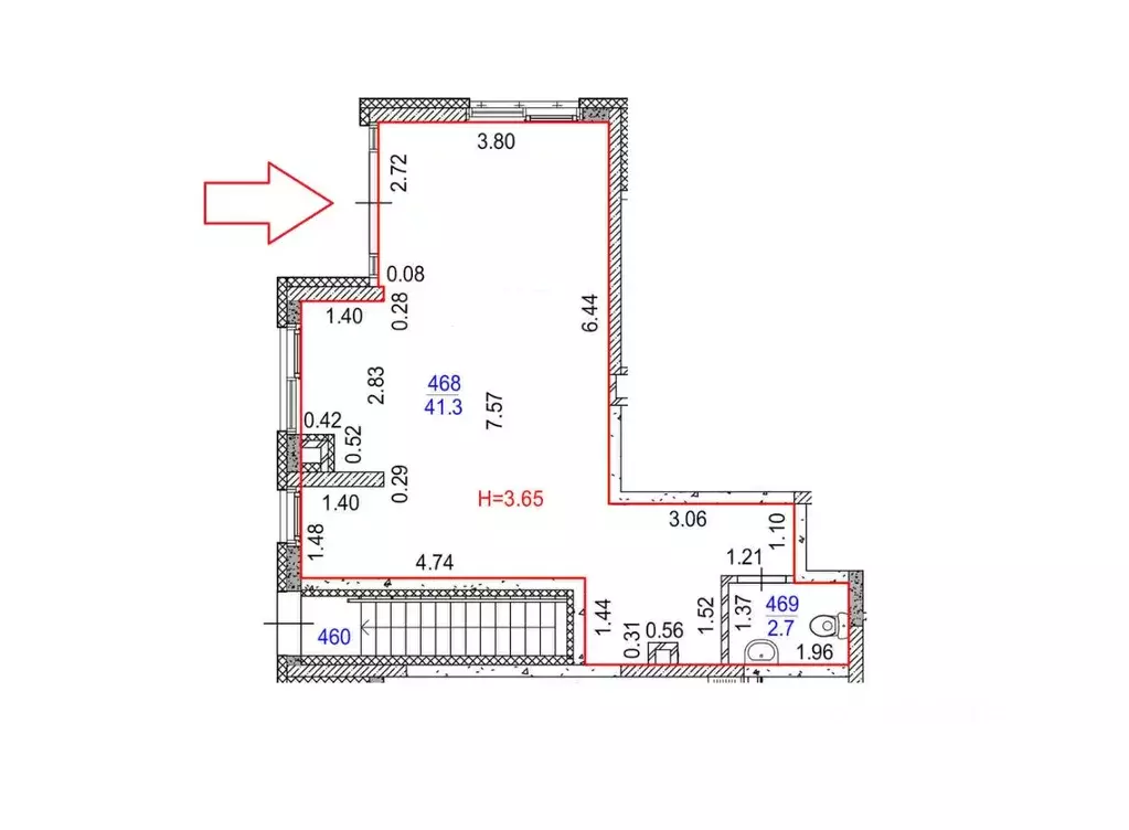 Помещение свободного назначения в Свердловская область, Екатеринбург ... - Фото 2
