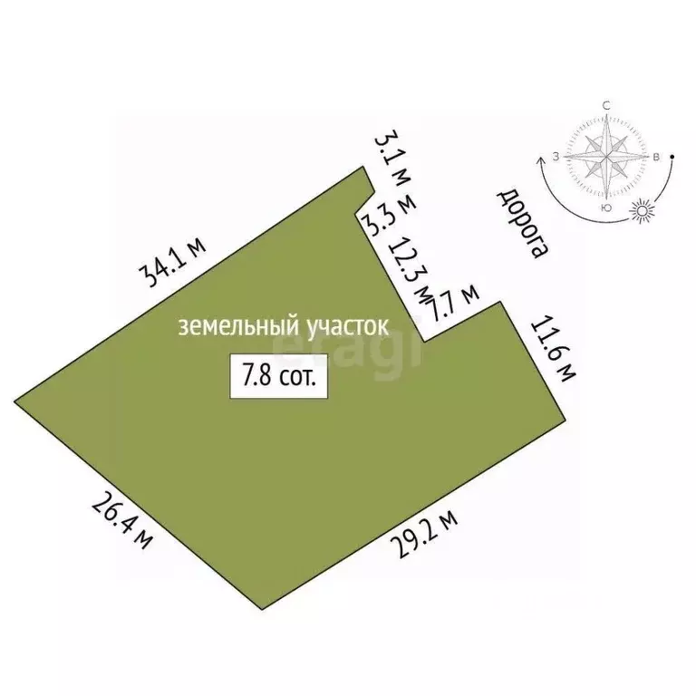 Участок в Крым, Феодосия муниципальный округ, Щебетовка пгт ул. ... - Фото 2