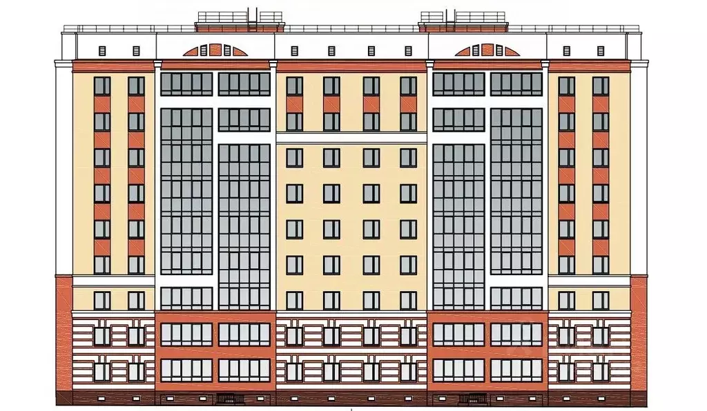 3-к кв. Омская область, Омск ул. А.Н. Кабанова, 2 (71.35 м) - Фото 0