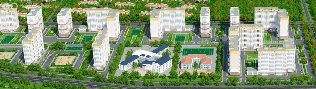 2-комнатная квартира: Ростов-на-Дону, улица Дмитрия Петрова, 8 (64.86 ... - Фото 2