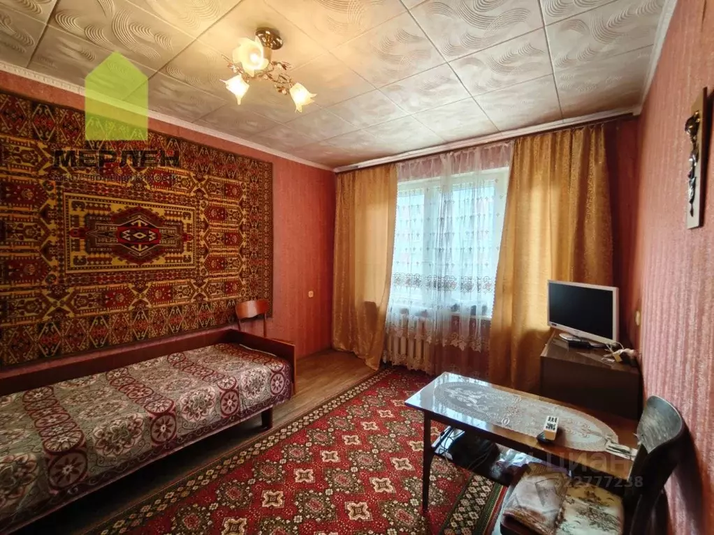 1-к кв. Калужская область, Сухиничи Железнодорожная ул., 53 (31.0 м) - Фото 0