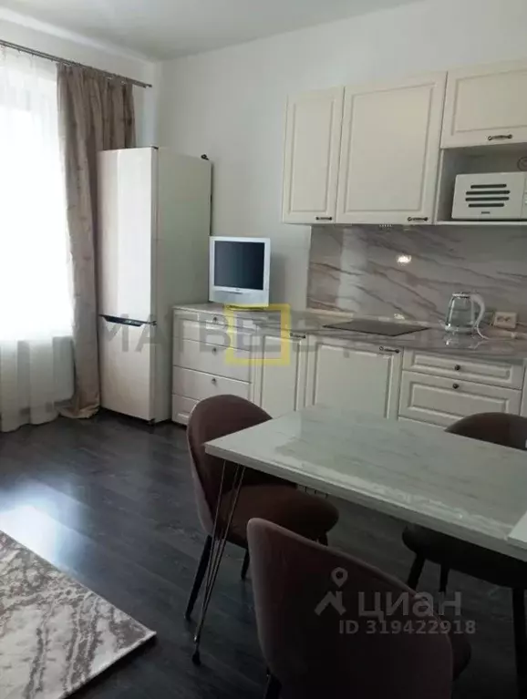 Студия Санкт-Петербург аллея Арцеуловская, 17 (29.0 м) - Фото 0