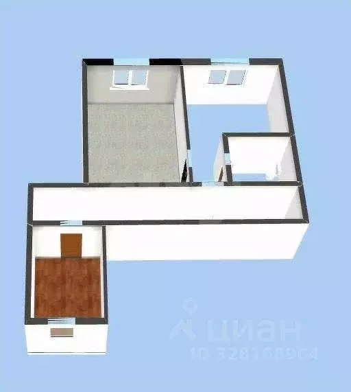 2-к кв. Крым, Симферополь ул. Севастопольская (48.9 м) - Фото 0