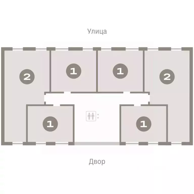 2-к кв. Омская область, Омск  (67.03 м) - Фото 2