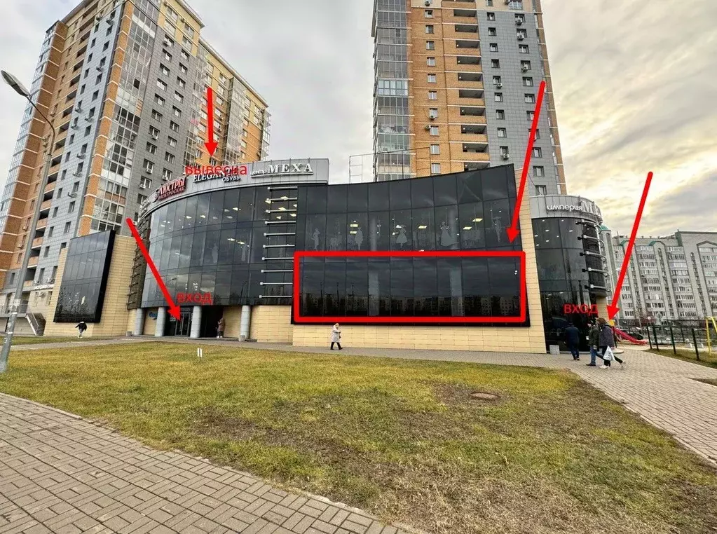 Торговая площадь в Татарстан, Казань просп. Ямашева, 103б (188 м) - Фото 1