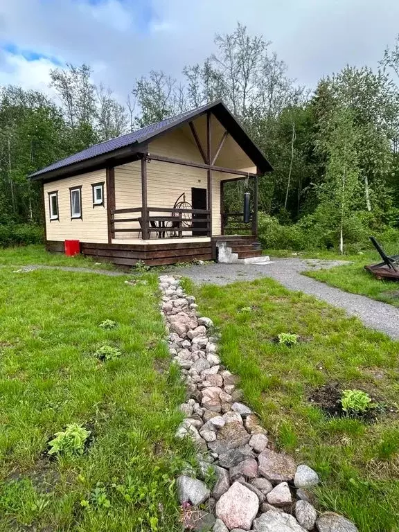 Дом в Ленинградская область, Приозерский район, Ларионовское с/пос, ... - Фото 1