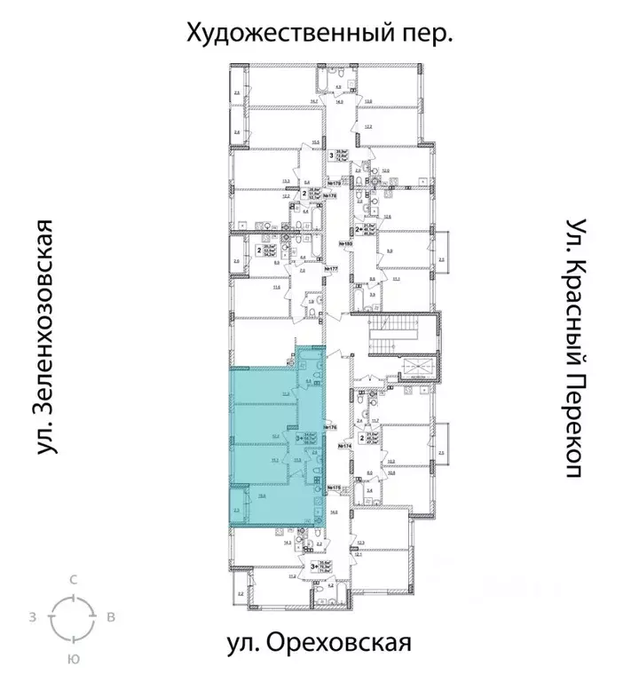 3-к кв. Нижегородская область, Нижний Новгород Смородина жилой ... - Фото 2