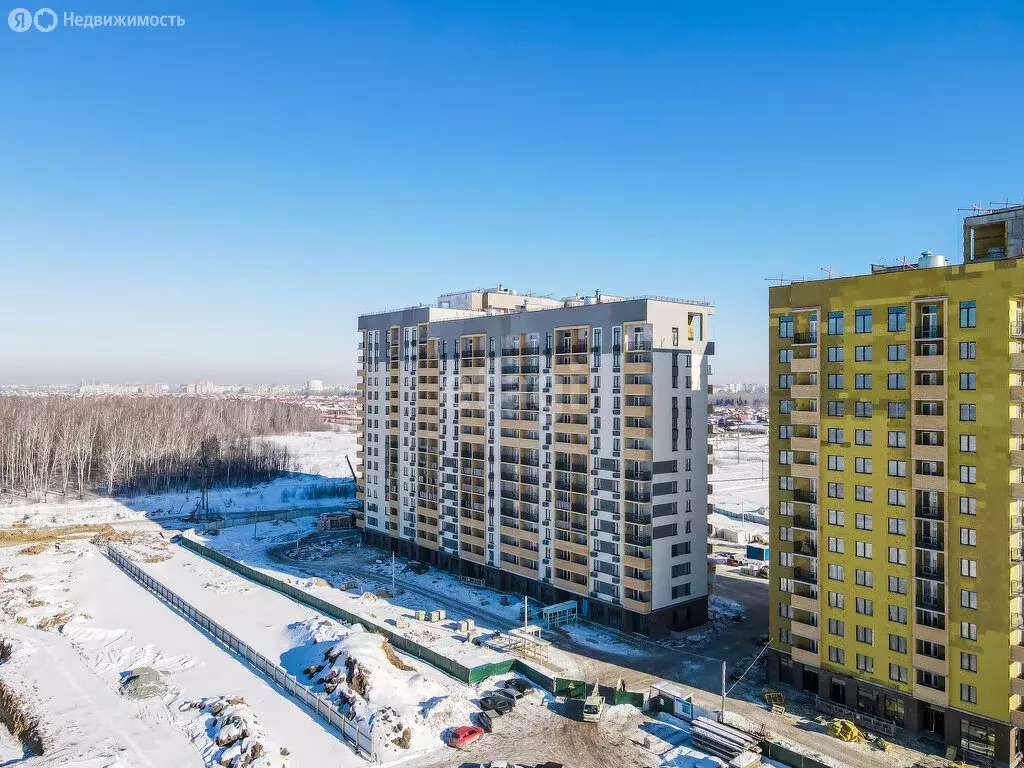 1-комнатная квартира: деревня Патрушева, улица Николая Гоголя, 1 (34.5 ... - Фото 1