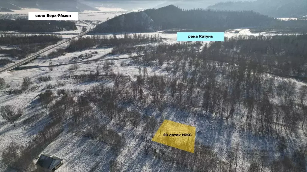 Участок в Алтай, Усть-Коксинский район, пос. Октябрьское  (20.0 сот.) - Фото 2