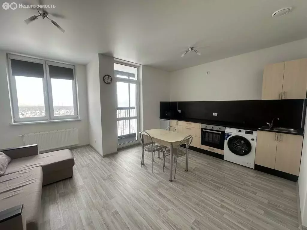 Квартира-студия: Екатеринбург, Хрустальногорская улица, 93 (27.7 м) - Фото 2