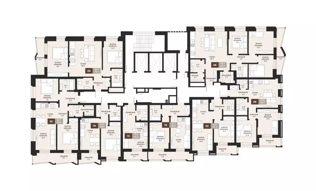 1-к кв. Новосибирская область, Новосибирск Закаменский мкр,  (38.9 м) - Фото 1