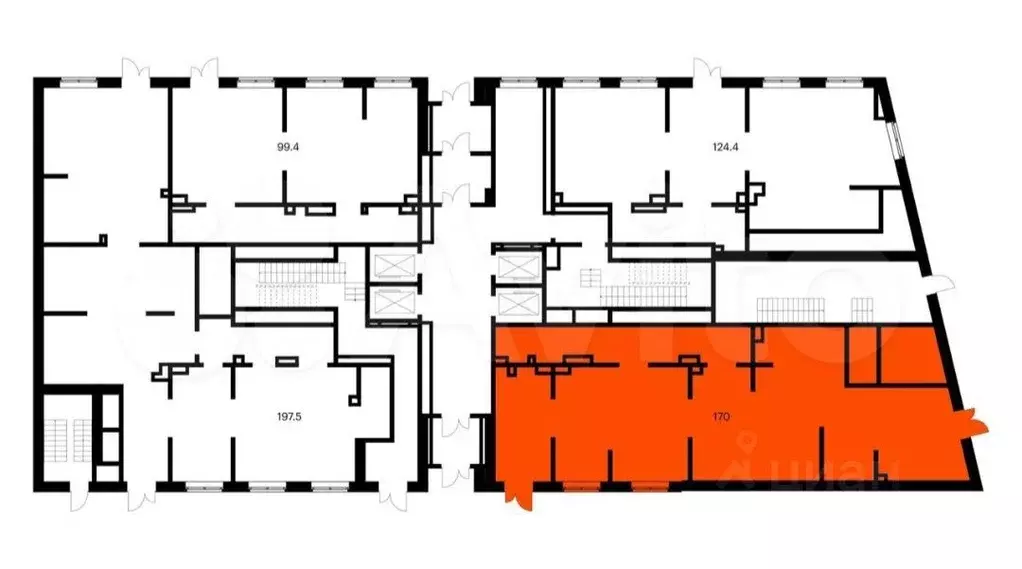 Торговая площадь в Москва Большая Очаковская ул., 2 (170 м) - Фото 1