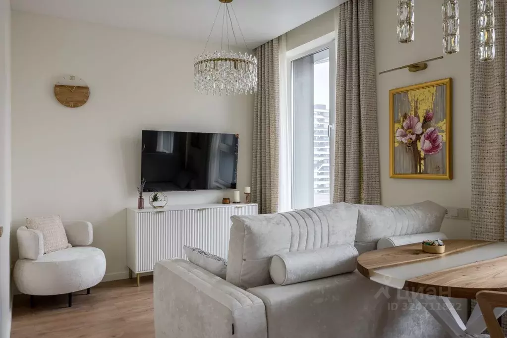 Студия Москва ул. Крузенштерна, 7 (24.5 м) - Фото 2