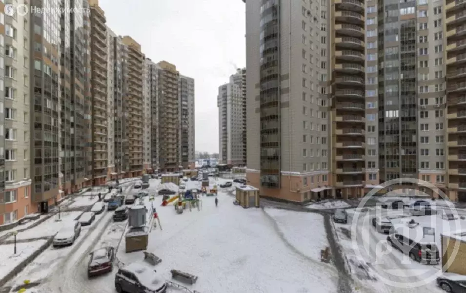 3-комнатная квартира: Санкт-Петербург, проспект Просвещения, 99 (91.3 ... - Фото 1