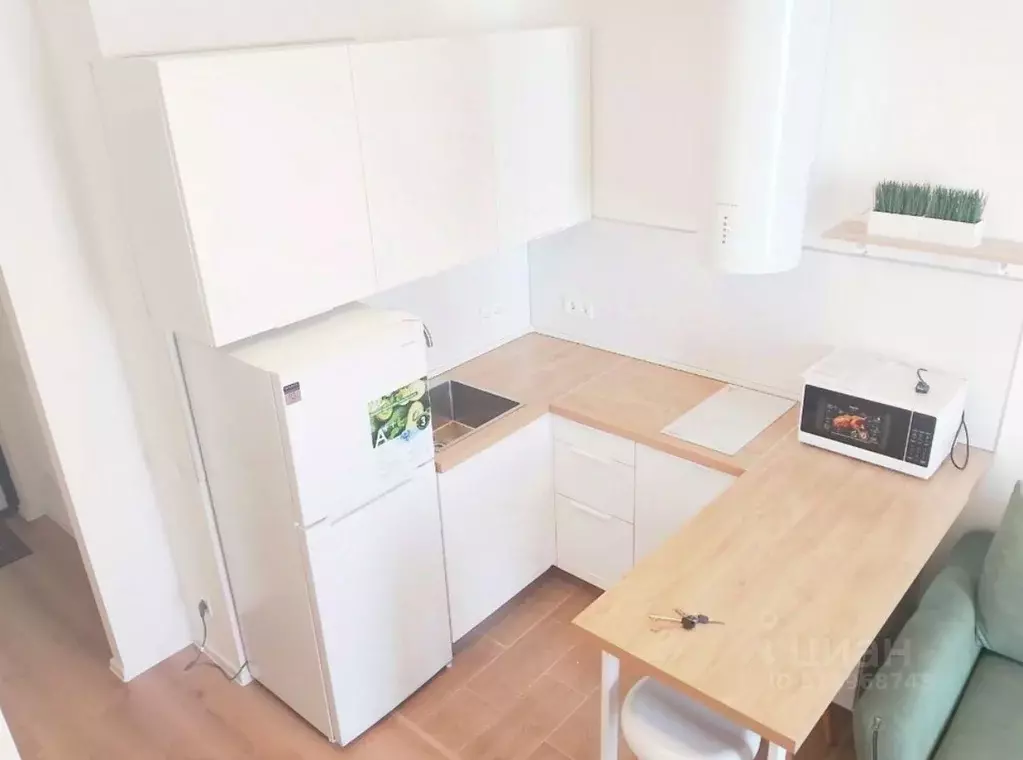 Студия Москва Производственная ул., 17 (25.0 м) - Фото 1