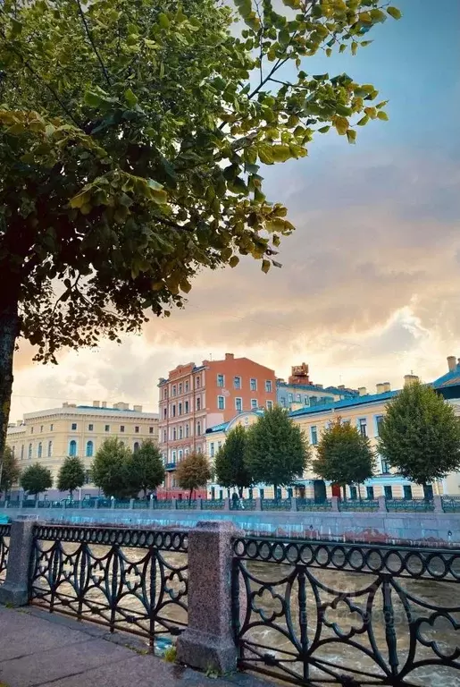 2-к кв. Санкт-Петербург наб. Реки Мойки, 92В (47.2 м) - Фото 1