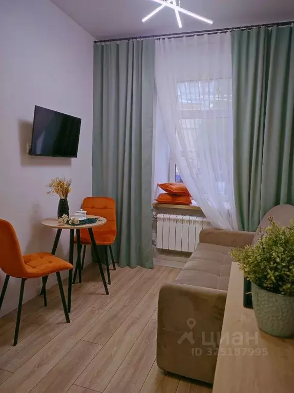 Студия Москва ул. Красина, 7С1 (14.1 м) - Фото 1