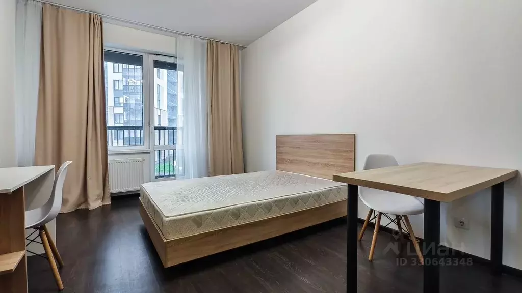 Студия Санкт-Петербург ул. Верхне-Каменская, 11к1 (25.0 м) - Фото 1