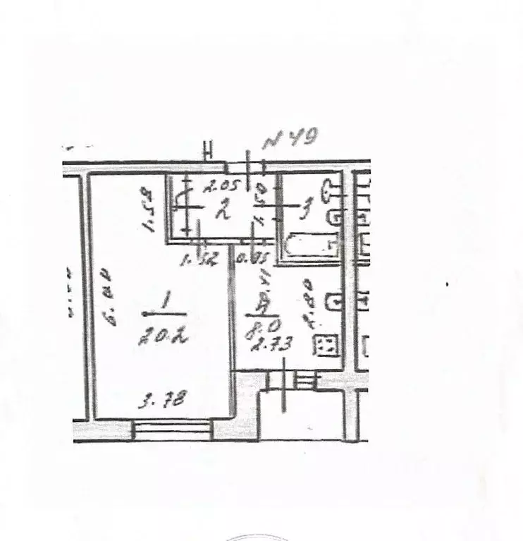 1-к кв. Ярославская область, Углич ул. Победы, 12 (35.2 м) - Фото 2