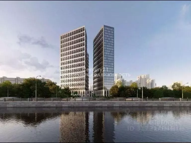 Студия Москва Нагатинская наб., 10А (23.4 м) - Фото 0