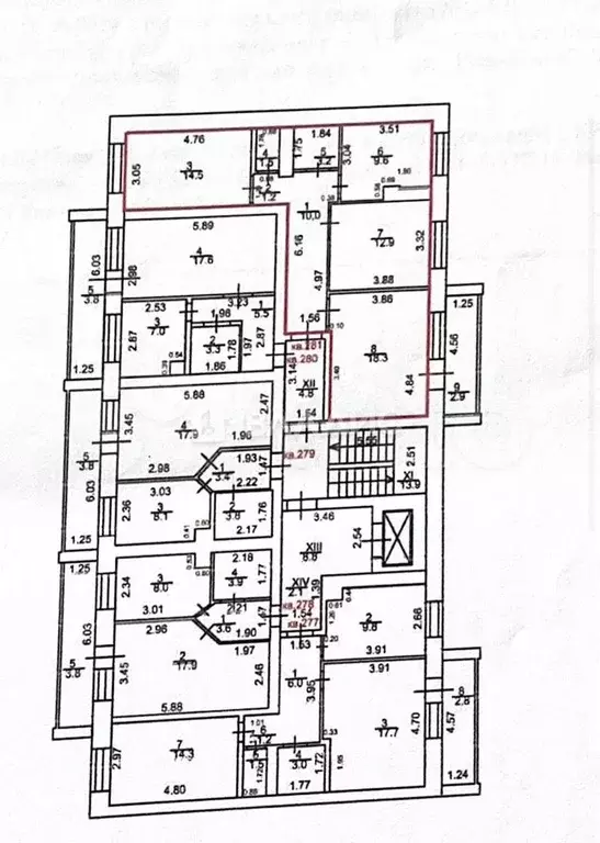 3-к. квартира, 74,1 м, 6/10 эт. - Фото 0