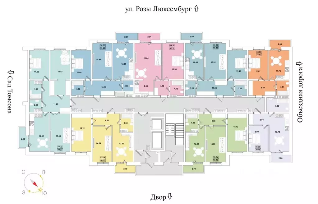 1-к кв. Иркутская область, Иркутск Ново-Ленино мкр,  (39.15 м) - Фото 2
