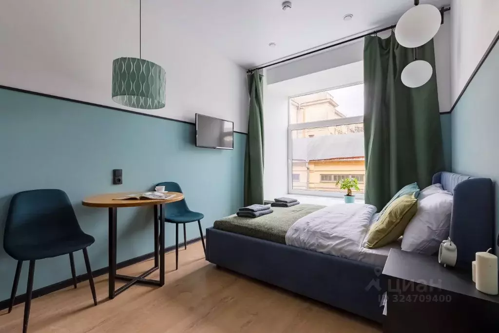 Студия Санкт-Петербург ул. Александра Невского, 9В (17.0 м) - Фото 1