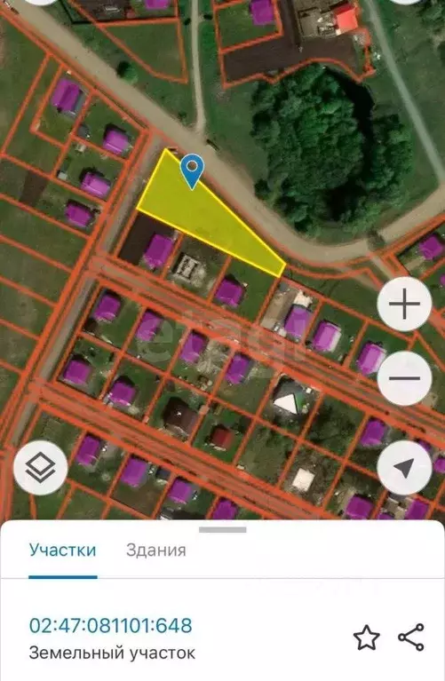 Участок в Башкортостан, Уфимский район, Кирилловский сельсовет, д. ... - Фото 0