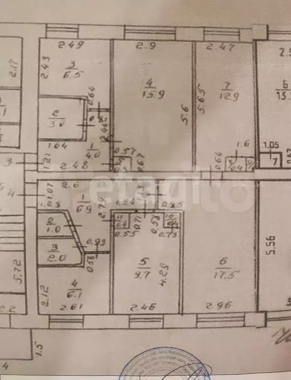 3-к. квартира, 49 м, 1/5 эт. - Фото 1