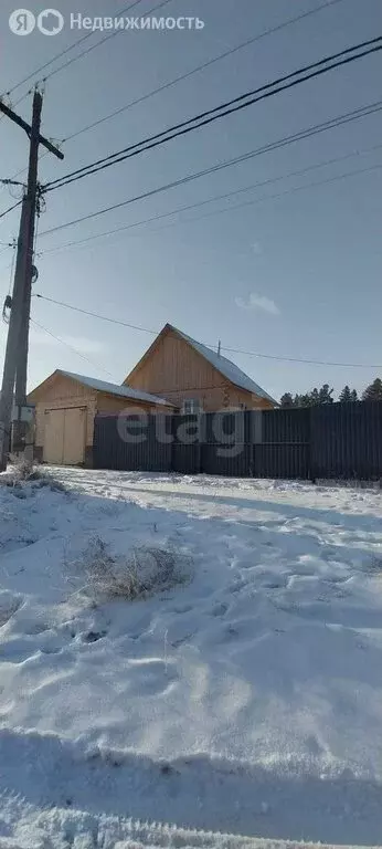 Дом в село Нижний Саянтуй, ДНТ Багульник, 1-й квартал (70.7 м) - Фото 2