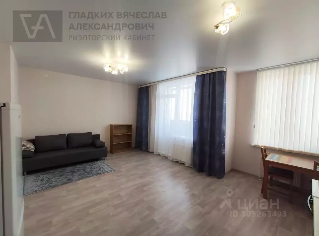 Студия Новосибирская область, Новосибирск ул. Петухова, 162 (30.5 м) - Фото 1