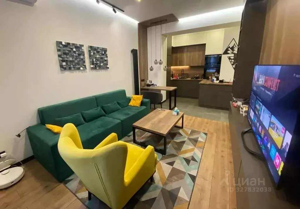 1-к кв. Татарстан, Казань ул. Островского, 107 (45.0 м) - Фото 2