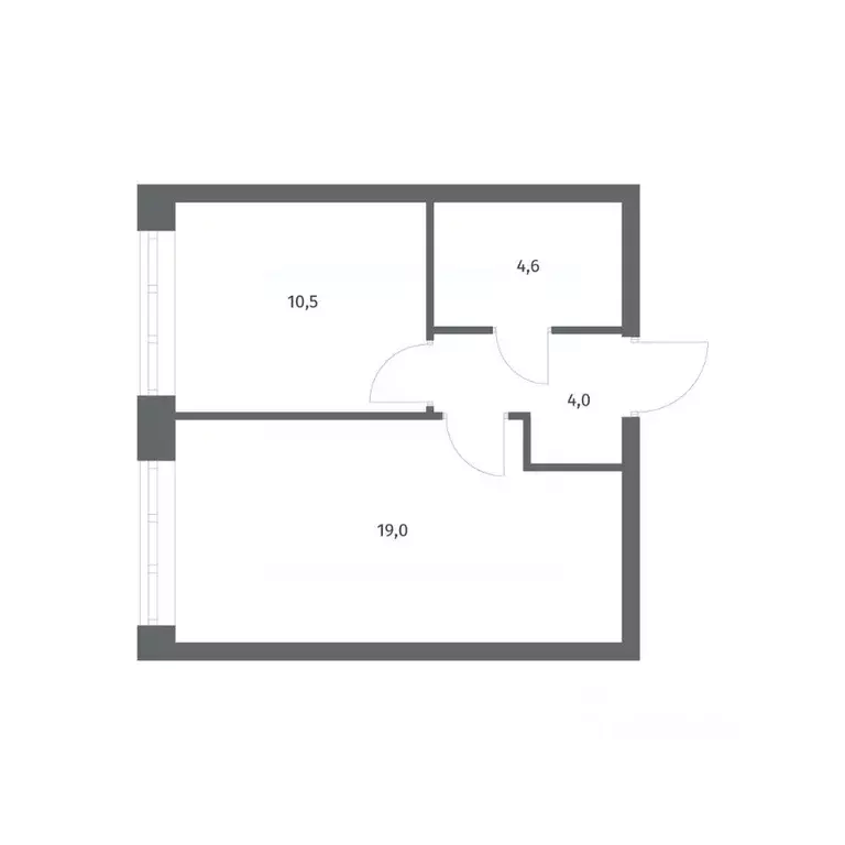 1-к кв. Ленинградская область, Ломоносовский район, Аннинское ... - Фото 1