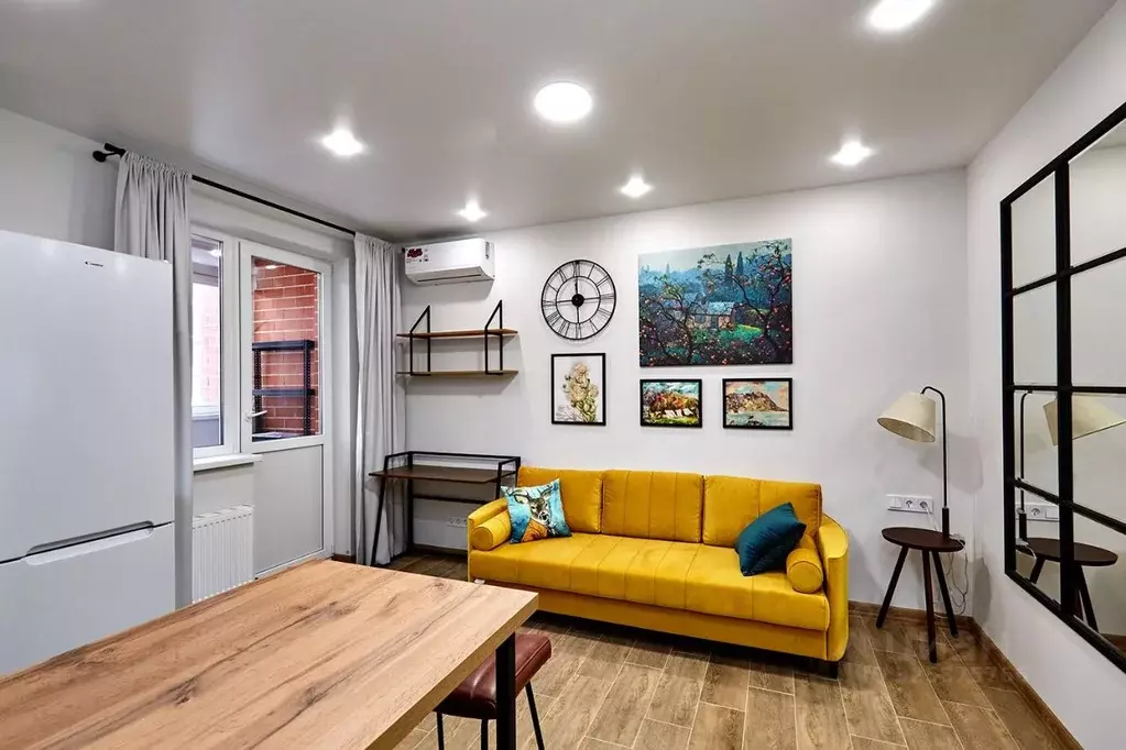 Студия Краснодарский край, Краснодар ул. Западный обход (24.6 м) - Фото 2