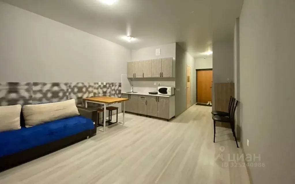 Студия Свердловская область, Екатеринбург Уктус жилрайон, Светлый мкр, ... - Фото 1