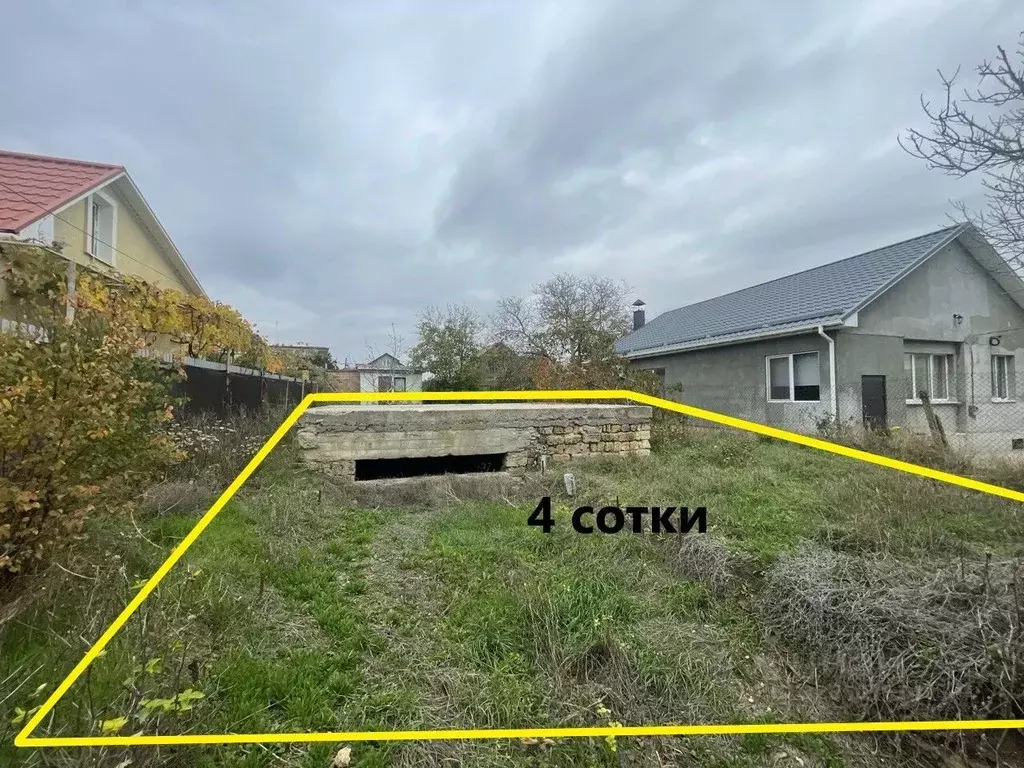 Участок в Крым, Евпатория Уют садовое товарищество, аллея 2-я, 57 (4.0 ... - Фото 1