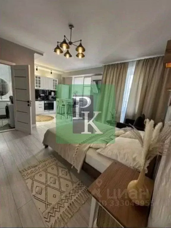 1-к кв. Севастополь ул. Токарева, 18 (28.7 м) - Фото 1