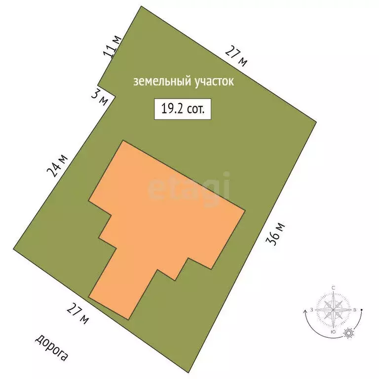 Дом в Ялуторовск, Сельская улица (200 м) - Фото 1