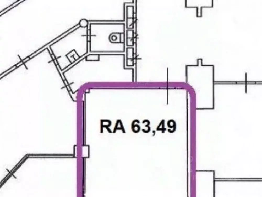 Торговая площадь в Москва ул. Тимура Фрунзе, 11К2 (63 м) - Фото 2