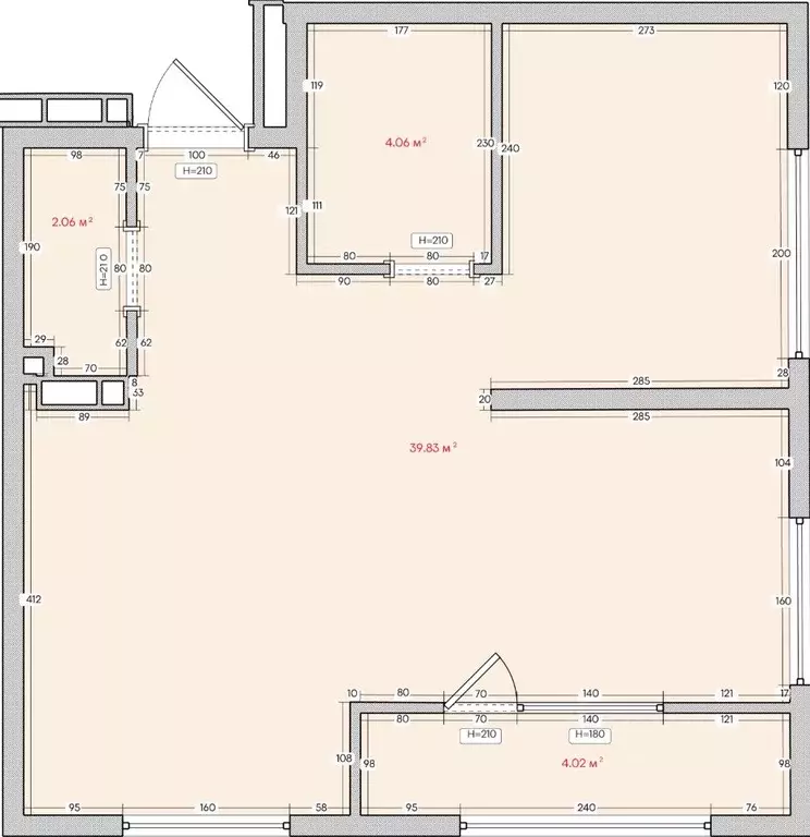 2-к кв. Приморский край, Владивосток ул. Нейбута, 135с3 (49.2 м) - Фото 0