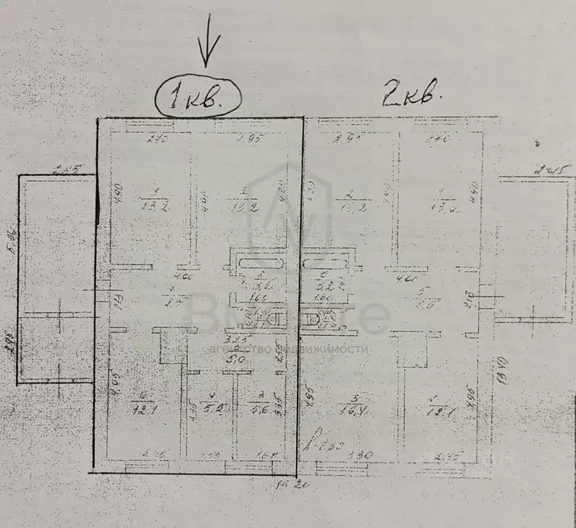 3-к кв. Новосибирская область, Болотное Моховая ул., 1 (67.7 м) - Фото 2