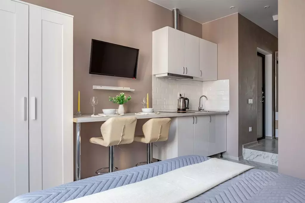 Студия Москва Внуковское поселение, ул. Летчика Ульянина, 7Б (19.0 м) - Фото 1