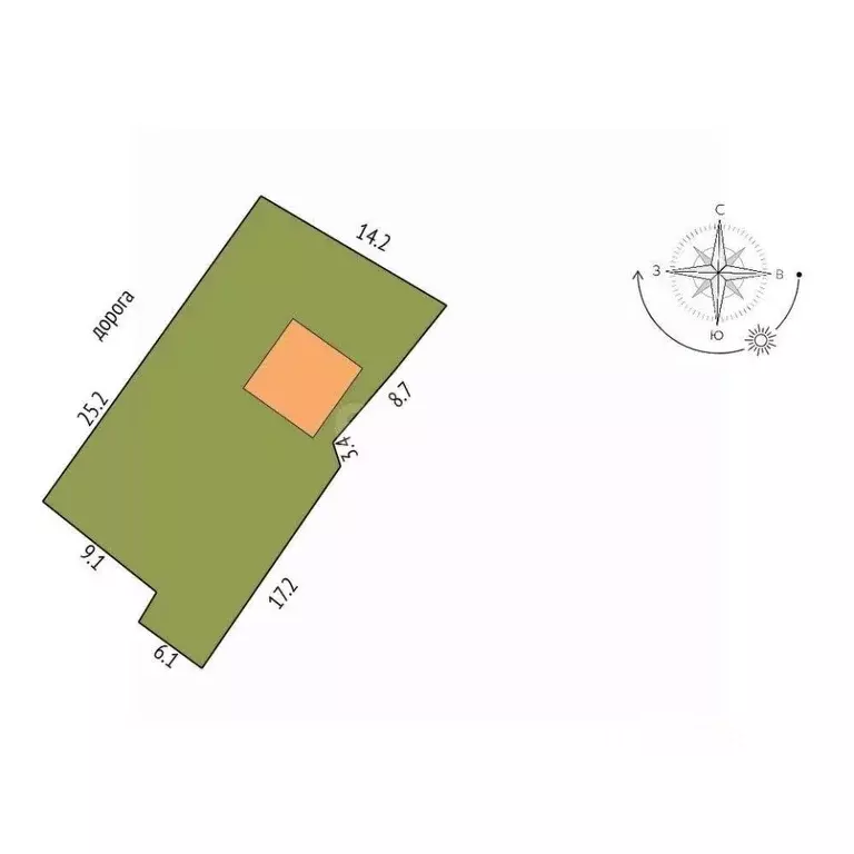 Дом в Севастополь ул. Токарева, 56 (175 м) - Фото 2