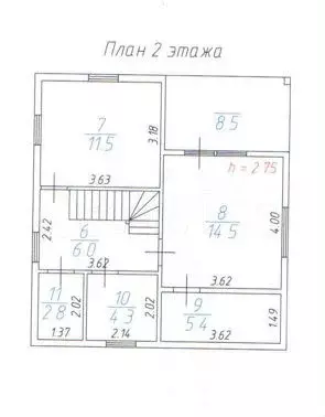 Дом 92,4 м на участке 4 сот. - Фото 1